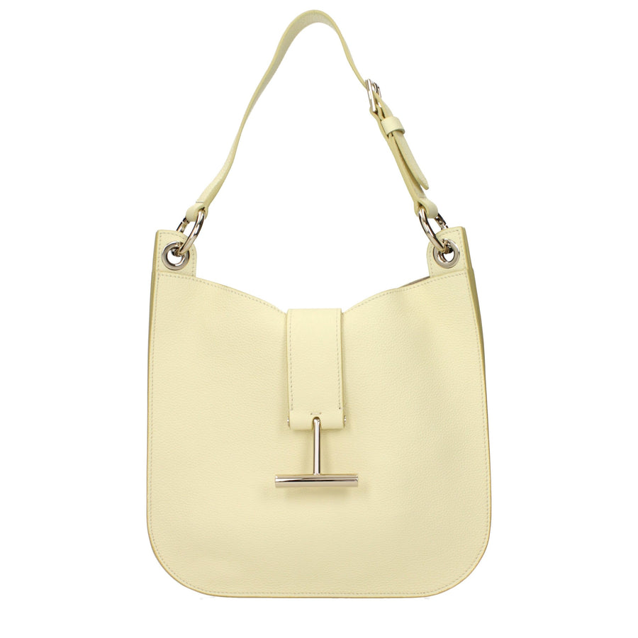 Tom Ford Yellow Leather Shoulder Bag
