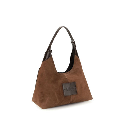 Marc Jacobs Brown Suede Leather Shoulder Bag