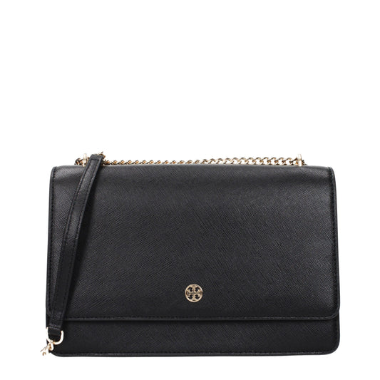 Tory Burch Black Leather Crossbody Bag