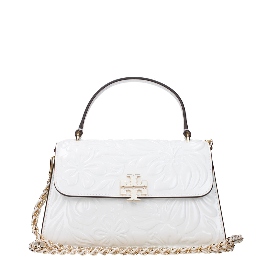 Tory Burch White Leather Handbag