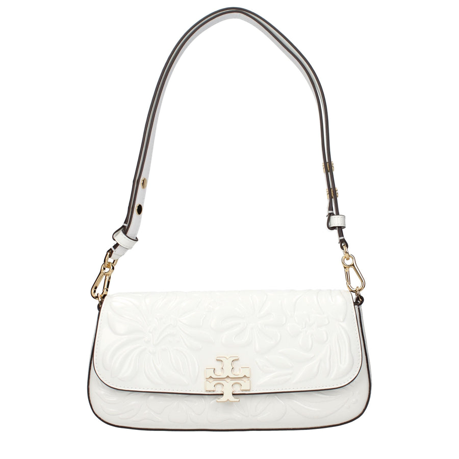 Tory Burch White Leather Handbag