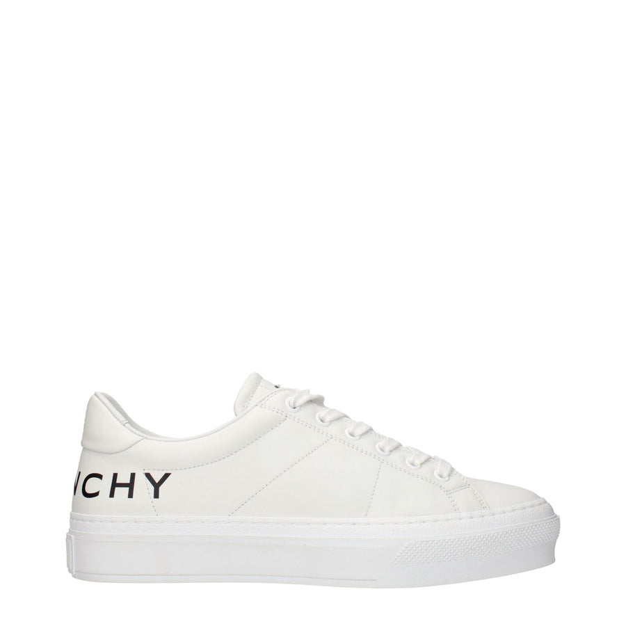 Givenchy White Leather Sneakers