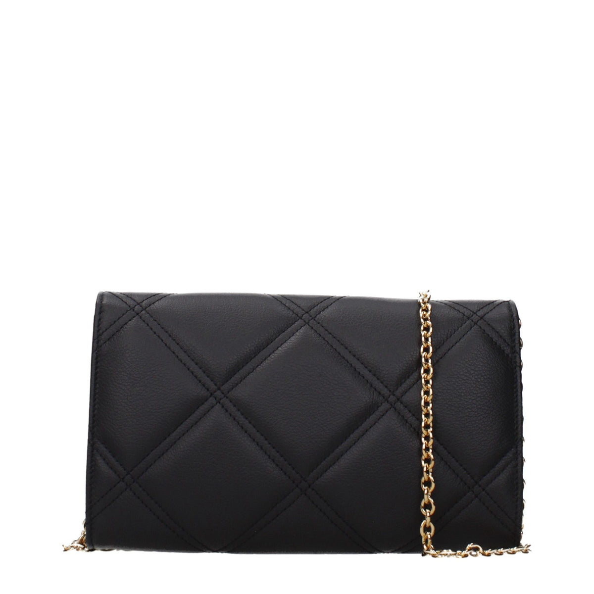 Versace Black Leather Clutch Bag