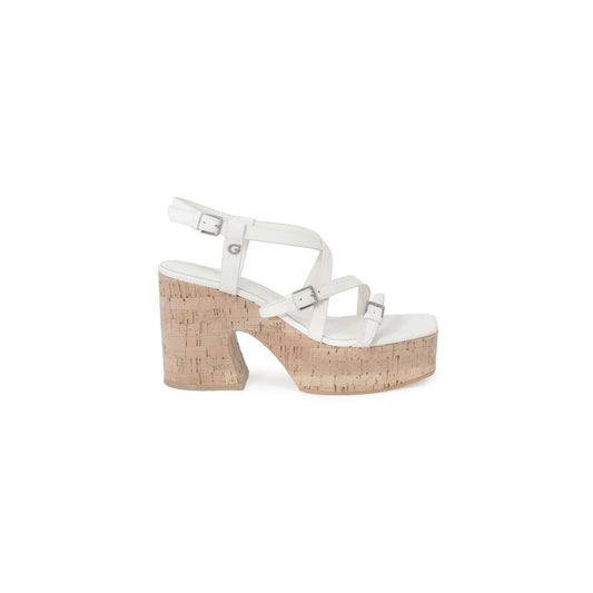 Guess Beige Leather High Heel