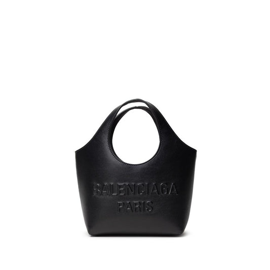 Balenciaga Black Leather Luggage And Travel