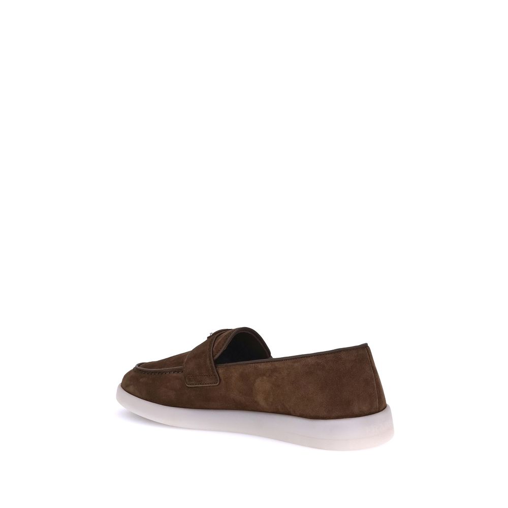 Prada Suede Loafers