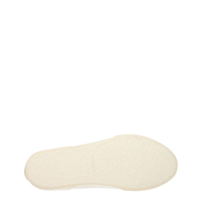 Jil Sander Beige Fabric High Top Sneakers