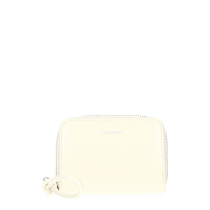 Jil Sander Beige Leather Wallet