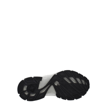 Valentino Garavani White Fabric Athletic Sneakers