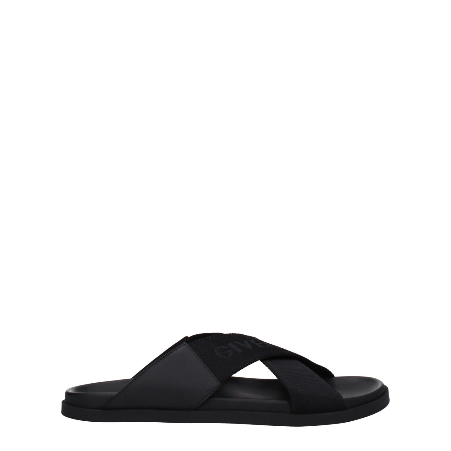 Givenchy Black Fabric Slipper