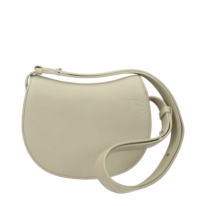 Burberry Green Leather Shoulder Bag