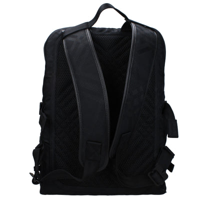 Burberry Black Fabric Backpack