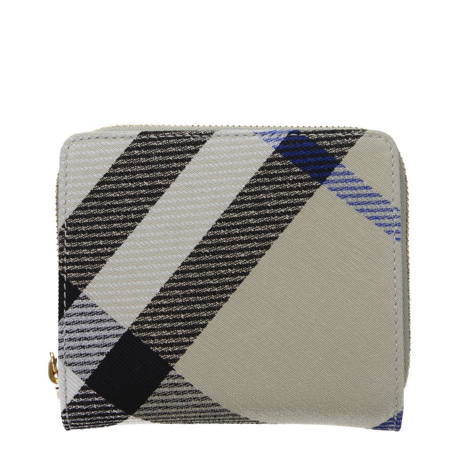 Burberry Beige Fabric Wallet