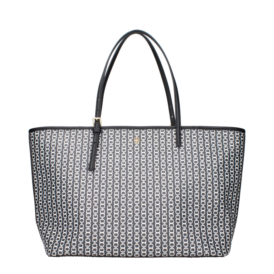 Tory Burch Black Leather Shoulder Bags