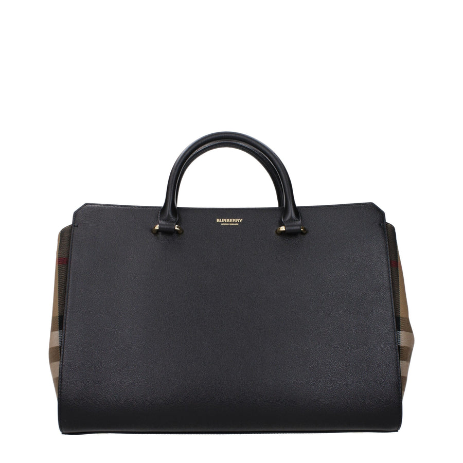 Burberry Black Leather Handbag