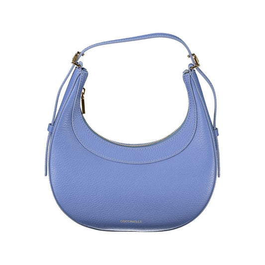 Coccinelle Blue Leather Handbag