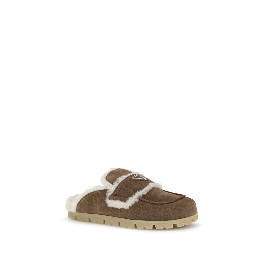 Prada Fur Mules