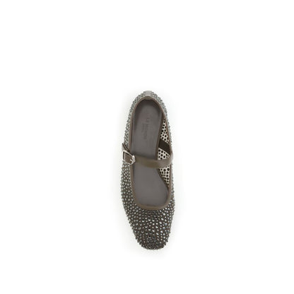 Le Monde Béryl Gray Other Fibres Ballet Flats