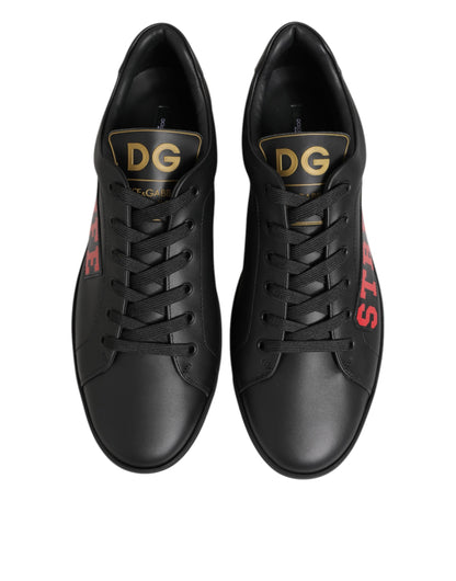 Dolce & Gabbana Black Street Life Low Top Men Sneakers Shoes