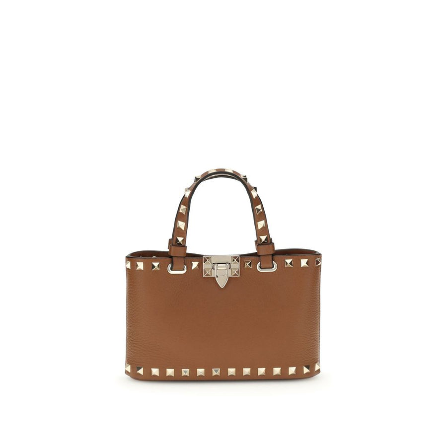 Valentino Garavani Brown Leather Shoulder Bag