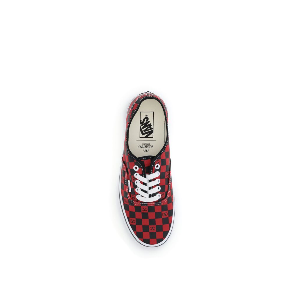 Valentino Garavani Multicolor Canvas Low Top Sneakers