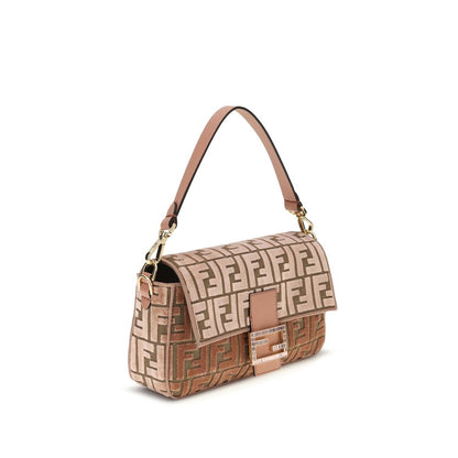 Fendi Baguette velvet Shoulder Bag