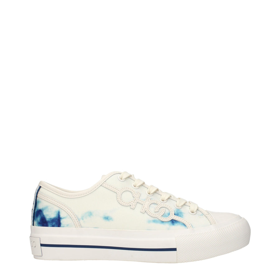 Jimmy Choo Beige Fabric Low Tops