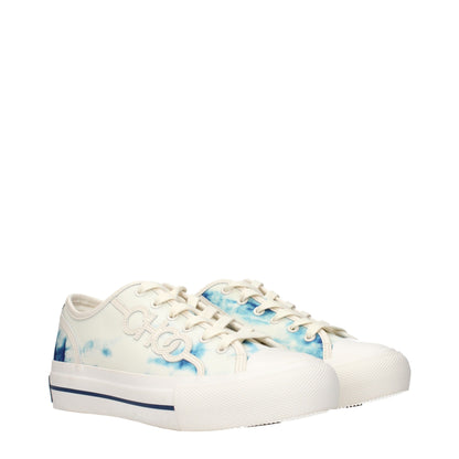 Jimmy Choo Beige Fabric Low Tops