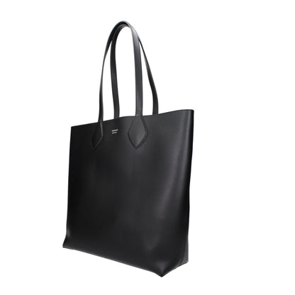 Ferragamo Black Leather Shoulder Bag