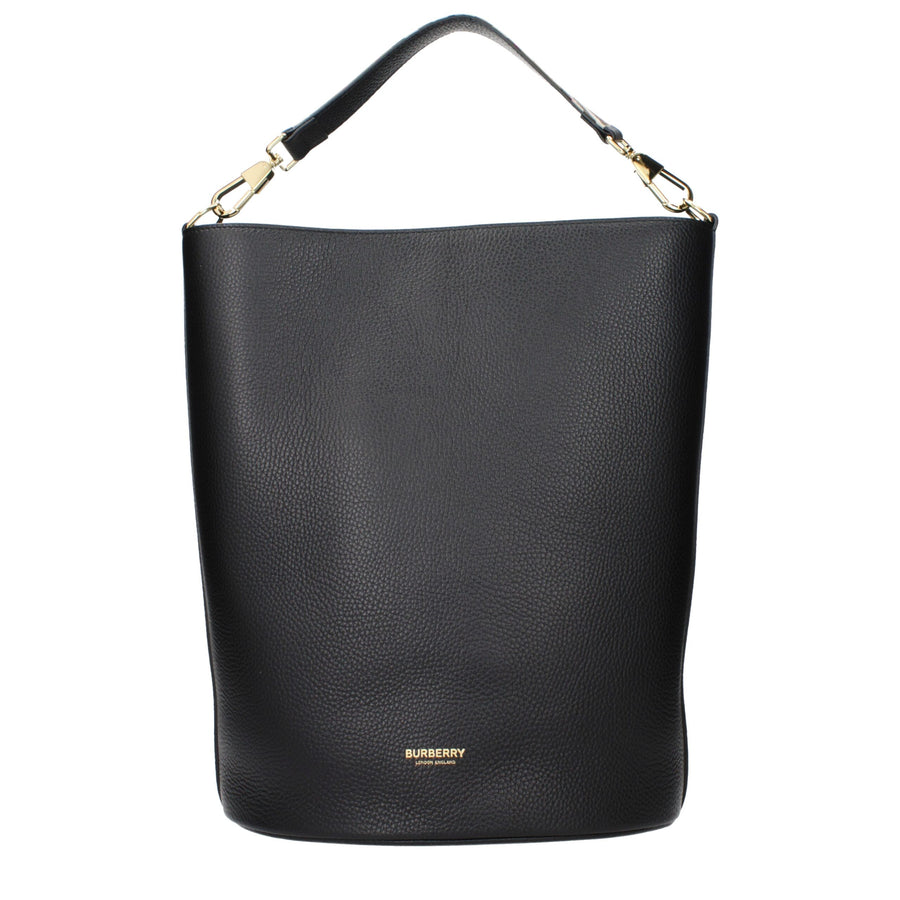 Burberry Black Leather Handbag