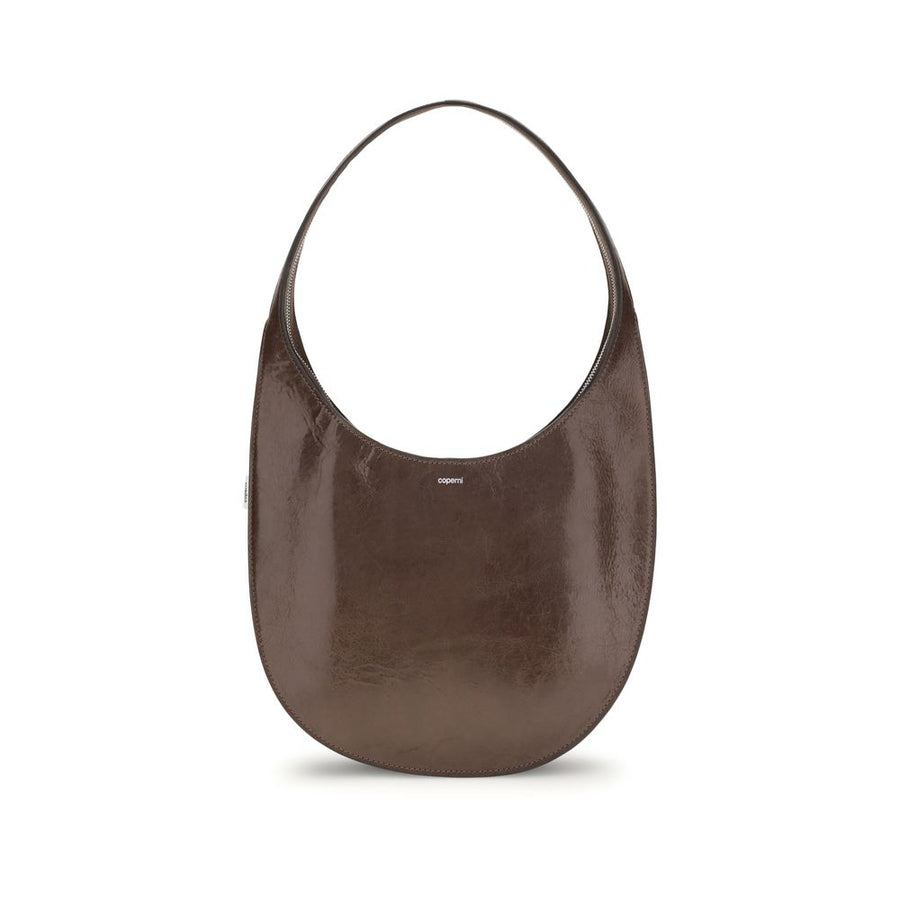 Coperni Brown Calf Leather Bos Taurus Shoulder Bag