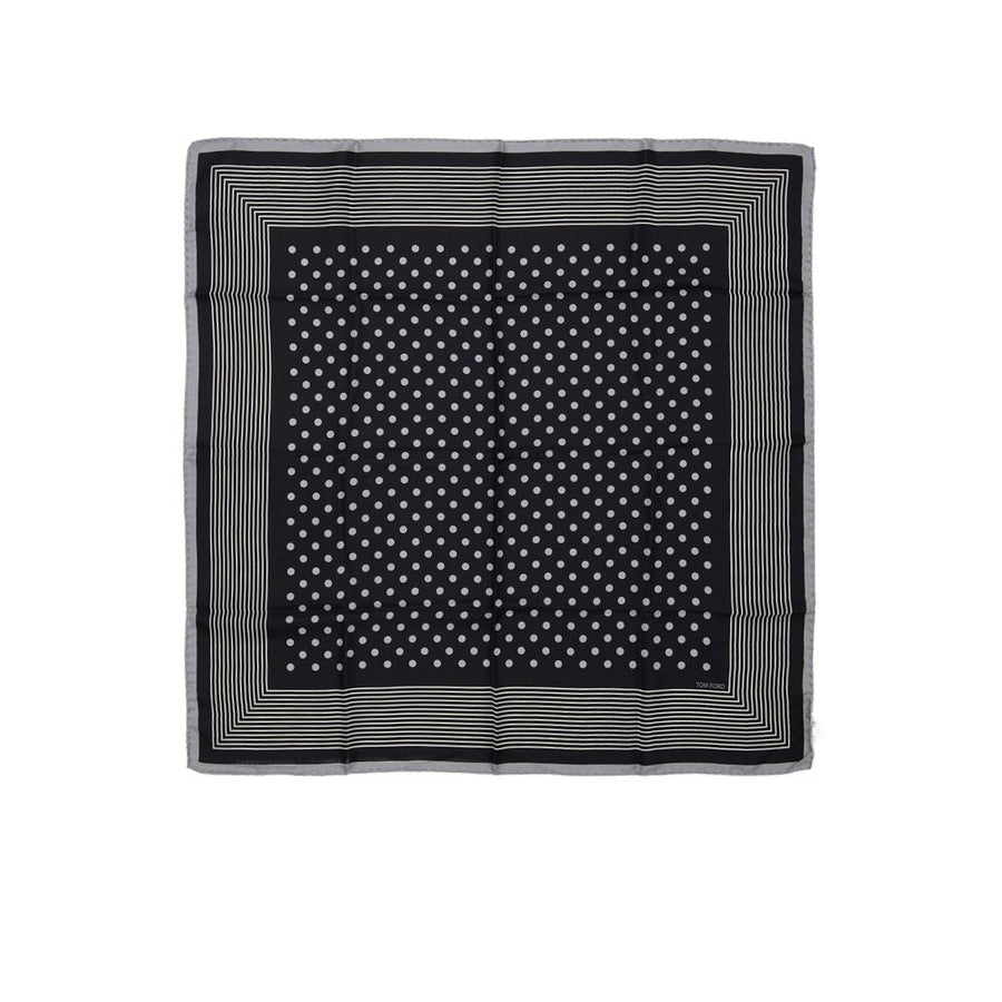 Tom Ford Navy Blue Silk Clutch Bag