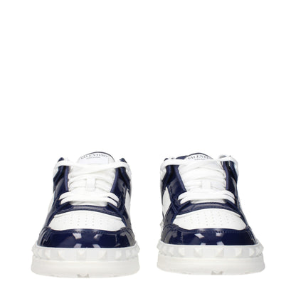 Valentino Garavani White Leather Low Top Sneakers