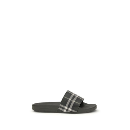 Burberry Bicolor Polyurethane Slippers
