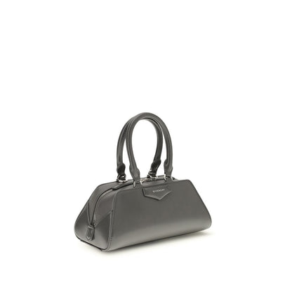 Givenchy Gray Calf Leather Bos Taurus Handbag