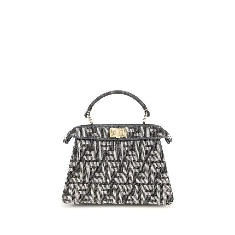 Fendi Blue Fabric Handbag
